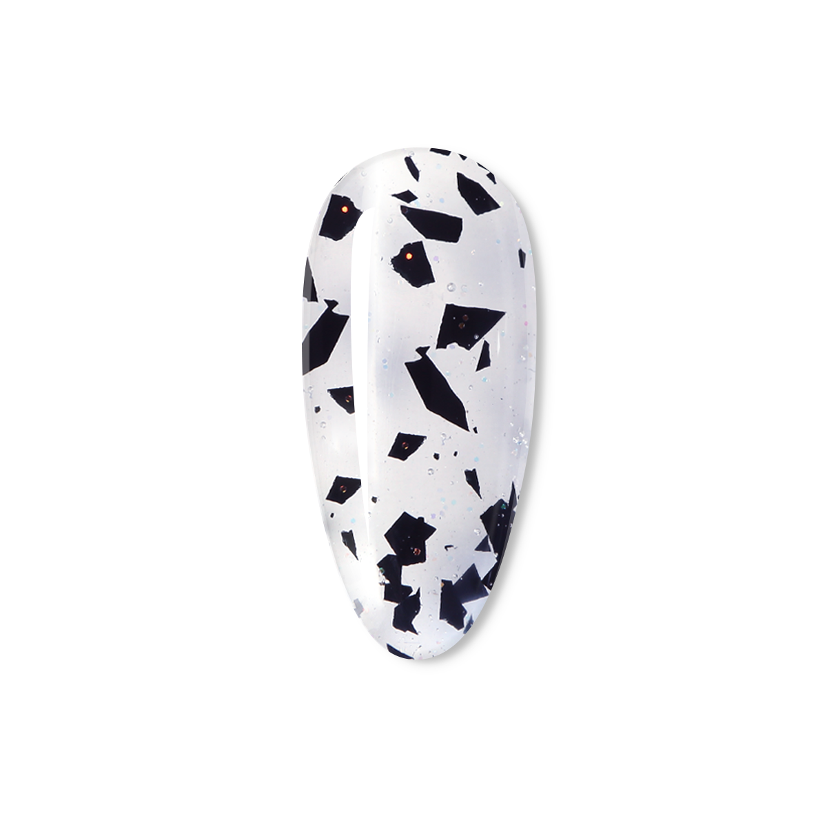 Black Flake Matte No Wipe Top Coat