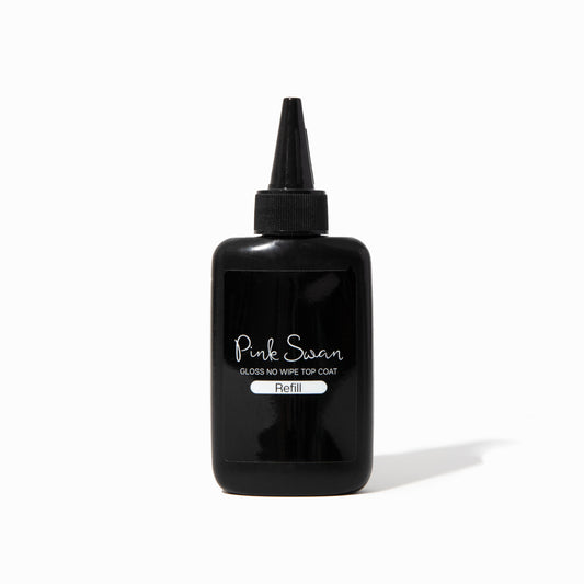 Gloss No Wipe Top Coat 100ml Refill