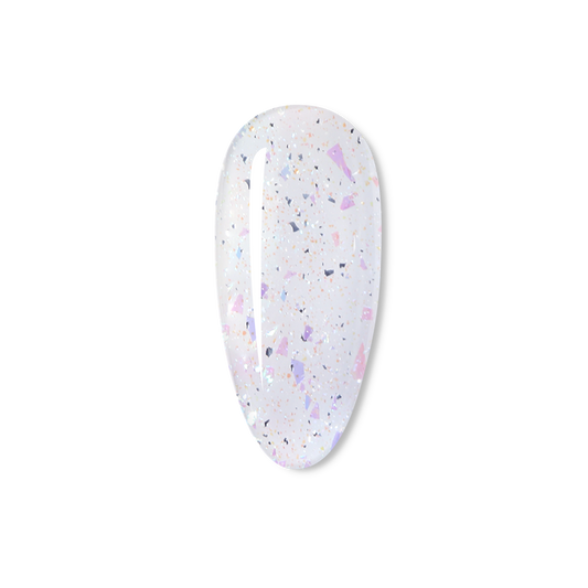 Iridescent Flake Gloss No Wipe Top Coat