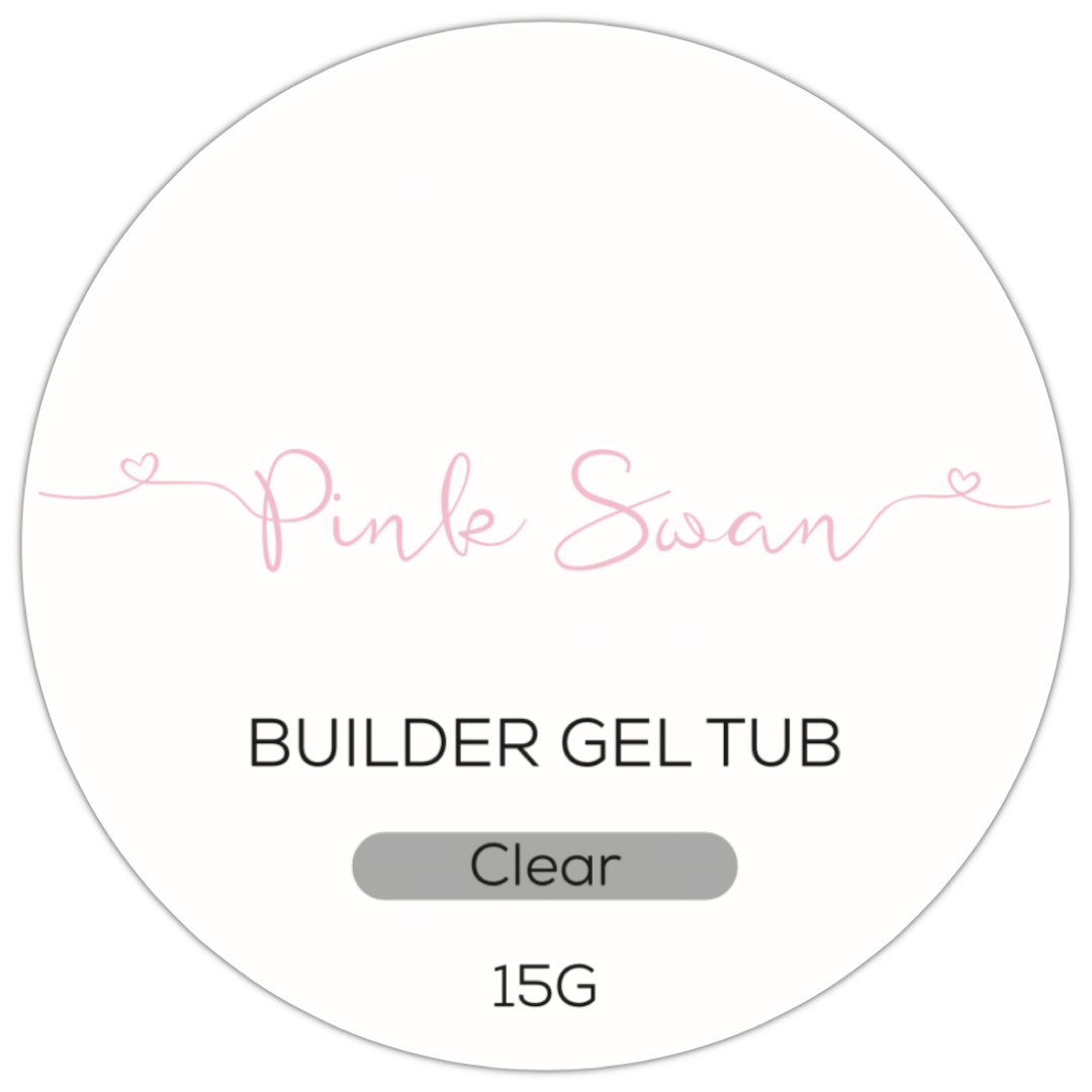 Clear Builder Gel Tub (Hard Gel)